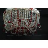 Люстра Водоворот Мария красная  в Саратове