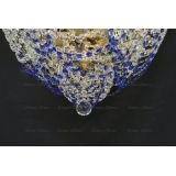 Люстра Водопад Роза синяя в Саратове