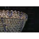 Люстра Водопад Роза синяя в Саратове