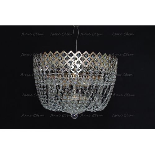 Люстра Водопад корона № 3 в Саратове Гусь Хрустальный