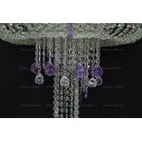 Люстра Анжелика 1 шар 40 мм фиолетовая в Саратове