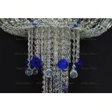 Люстра Анжелика 1 шар 40 синяя в Саратове