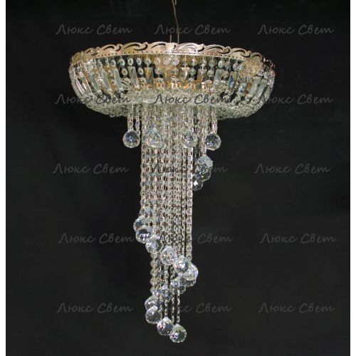 Люстра Анжелика №2 шар 40 в Саратове Гусь Хрустальный