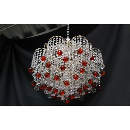 Люстра Ромашка Крона цветная в Саратове Гусь Хрустальный