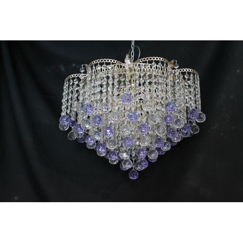 Люстра Ромашка Крона цветная в Саратове Гусь Хрустальный