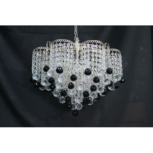 Люстра Ромашка Крона цветная в Саратове Гусь Хрустальный