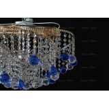 Люстра Космос шар 40 мм синяя в Саратове