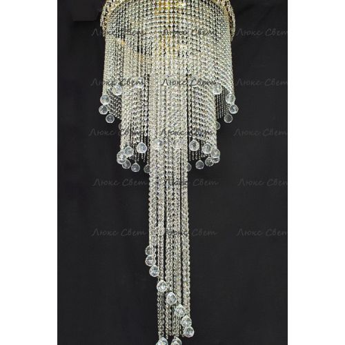 Люстра Водопад длинный в Саратове Гусь Хрустальный