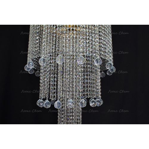 Люстра Водопад длинный в Саратове Гусь Хрустальный
