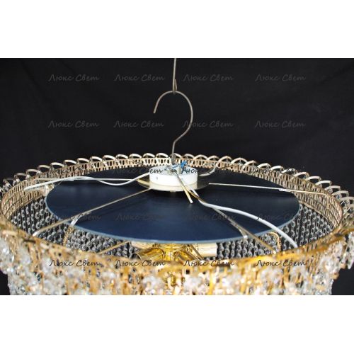 Люстра Водопад длинный в Саратове Гусь Хрустальный