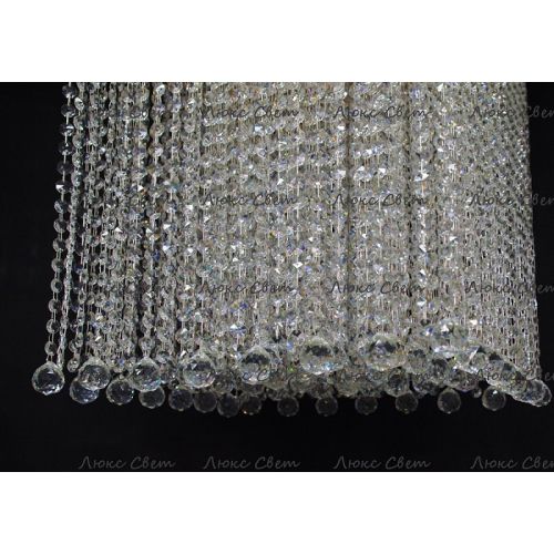 Люстра Квадрат гамма 53 см шар 30 мм  в Саратове Гусь Хрустальный