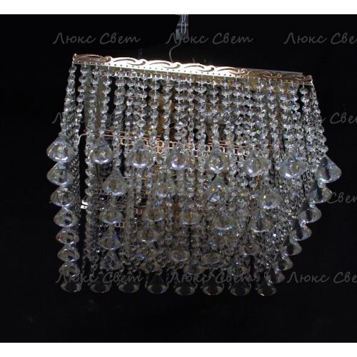 Люстра Квадрат гамма конус 40 мм длинная в Саратове Гусь Хрустальный