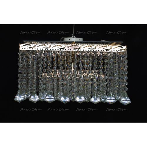 Люстра Квадрат гамма конус 40 мм длинная в Саратове Гусь Хрустальный