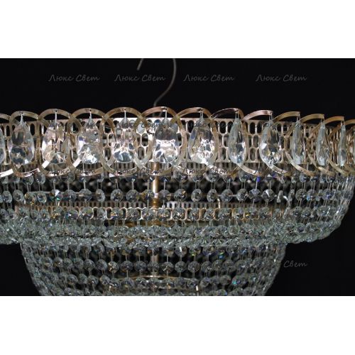 Люстра Водопад Обтикон в Саратове Гусь Хрустальный