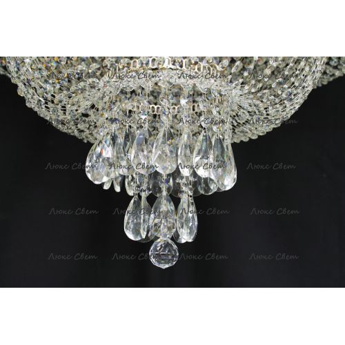 Люстра Водопад камень обтикон в Саратове Гусь Хрустальный