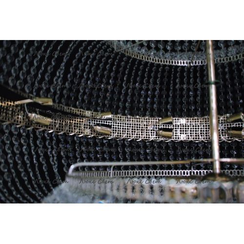 Люстра Водопад камень обтикон в Саратове Гусь Хрустальный