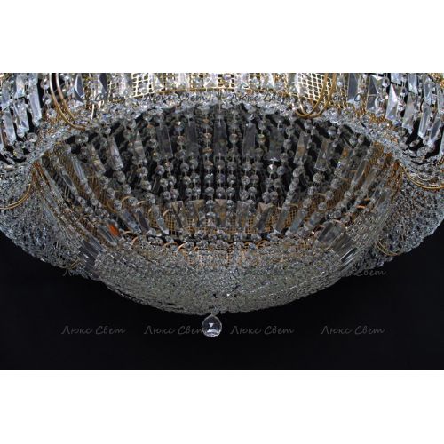 Люстра Кольцо Купол 2 - 1000 мм в Саратове Гусь Хрустальный