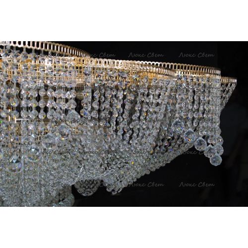 Люстра Лотос 1500 мм в Саратове Гусь Хрустальный