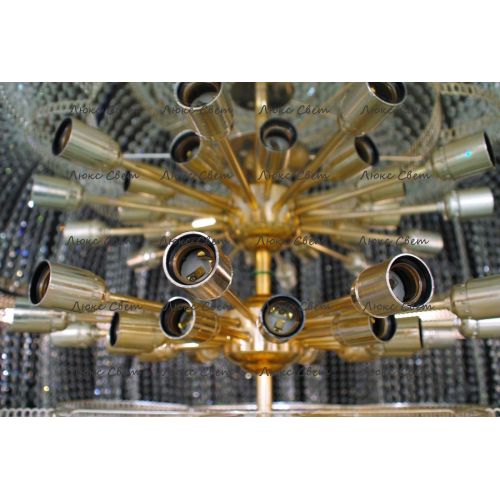 Люстра Лотос 1500 мм в Саратове Гусь Хрустальный