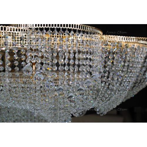 Люстра Лотос 1500 мм в Саратове Гусь Хрустальный