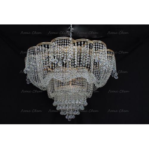 Люстра Лотос 1000 мм  в Саратове Гусь Хрустальный