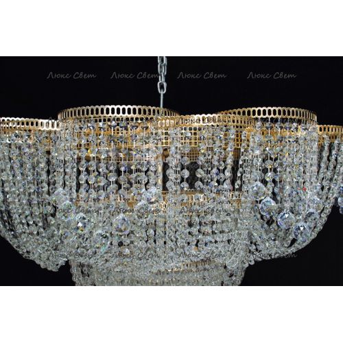 Люстра Лотос 1000 мм  в Саратове Гусь Хрустальный