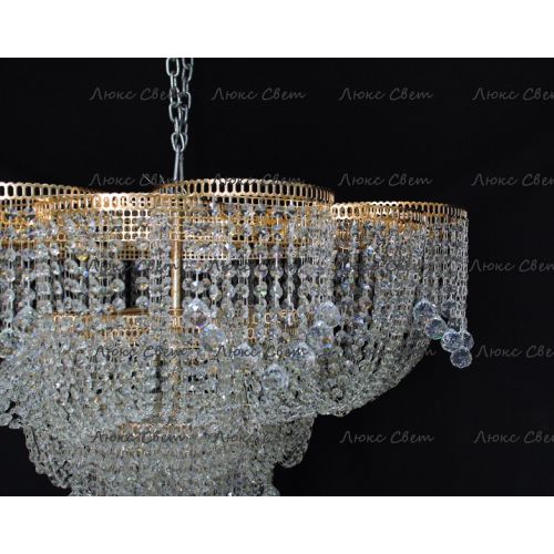 Люстра Лотос 1000 мм  в Саратове Гусь Хрустальный