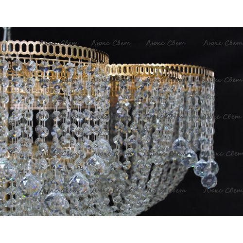 Люстра Лотос 1000 мм  в Саратове Гусь Хрустальный