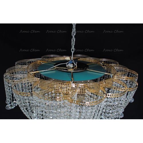 Люстра Лотос 1000 мм  в Саратове Гусь Хрустальный