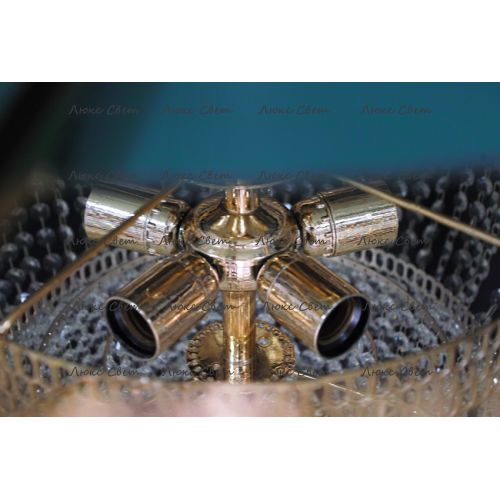 Люстра Лотос 1000 мм  в Саратове Гусь Хрустальный