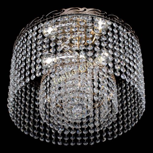 Люстра Анжелика 3 лампы + низ 1 в Саратове Гусь Хрустальный