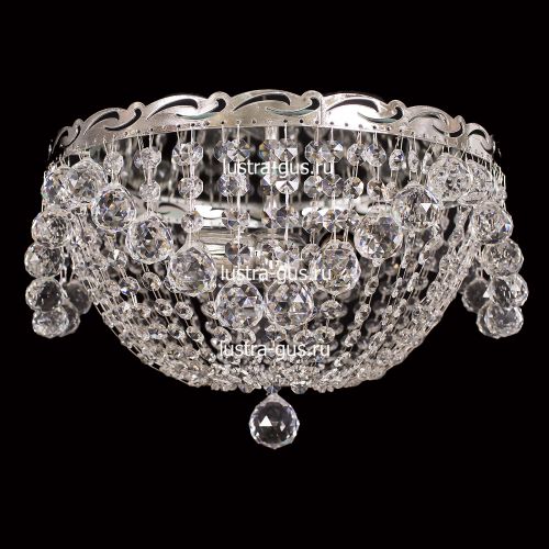 Люстра Анжелика 3 лампы шар 30 мм в Саратове Гусь Хрустальный