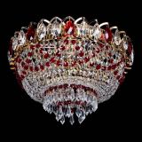 Люстра Астра Ажур красная в Саратове
