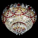 Люстра Астра Ажур красная в Саратове