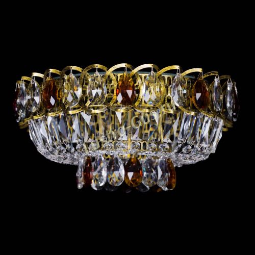 Люстра Астра Бутон №1 чайная под бронзу в Саратове Гусь Хрустальный