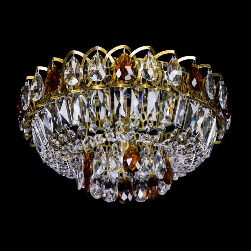 Люстра Астра Бутон №1 чайная под бронзу в Саратове Гусь Хрустальный