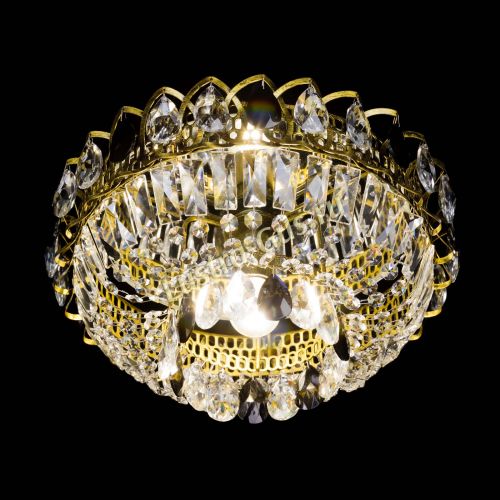 Люстра Астра Бутон №1 черная под бронзу в Саратове Гусь Хрустальный