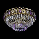 Люстра Астра Бутон №1 фиолетовая под бронзу в Саратове