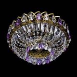 Люстра Астра Бутон №1 фиолетовая под бронзу в Саратове