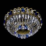 Люстра Астра Бутон №1 синяя под бронзу в Саратове