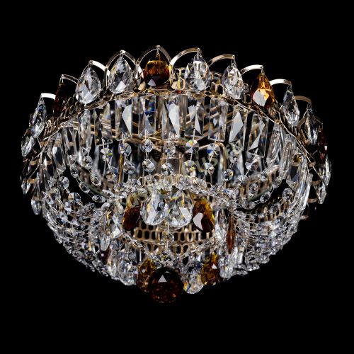 Люстра Астра Бутон №1 с шаром чайная в Саратове Гусь Хрустальный