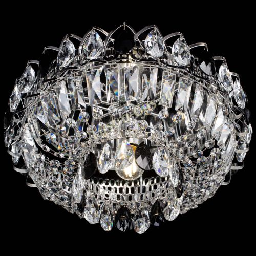 Люстра Астра Бутон №1 черная в Саратове Гусь Хрустальный