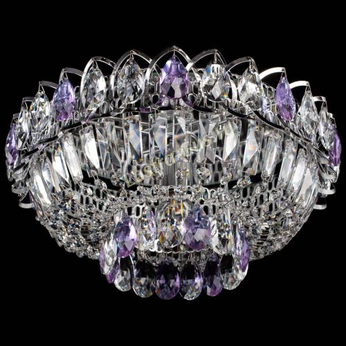 Люстра Астра Бутон №1 фиолетовая в Саратове Гусь Хрустальный