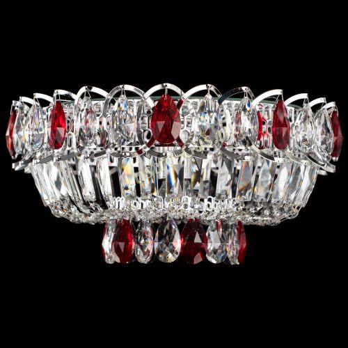 Люстра Астра Бутон №1 красная в Саратове Гусь Хрустальный