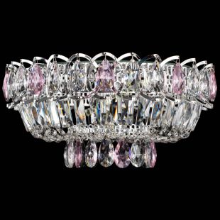  Люстра Астра Бутон №1 розовая