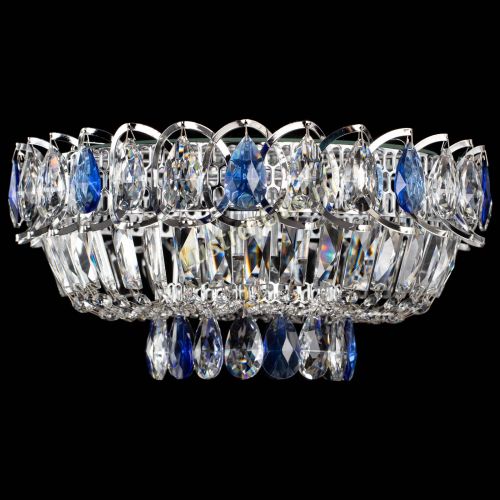 Люстра Астра Бутон №1 синяя в Саратове Гусь Хрустальный