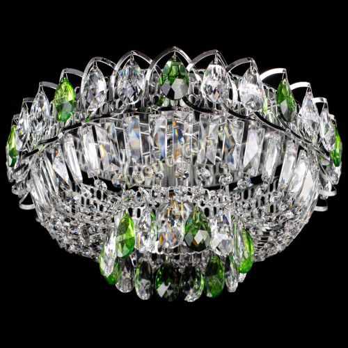 Люстра Астра Бутон №1 зеленая в Саратове Гусь Хрустальный