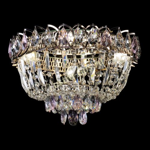 Люстра Астра Бутон №2 розовая в Саратове Гусь Хрустальный