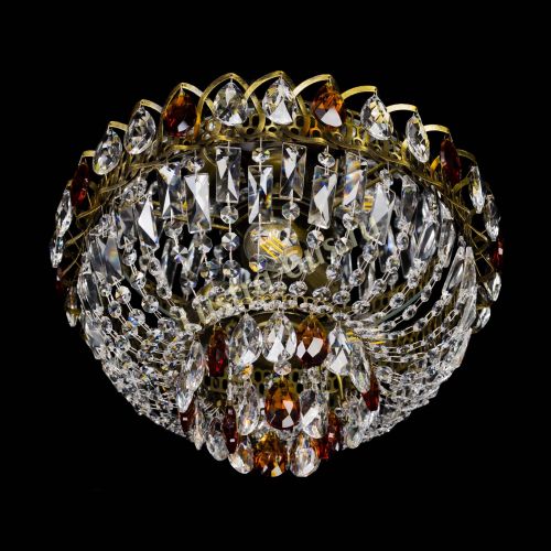 Люстра Астра Бутон №3 чайная под бронзу в Саратове Гусь Хрустальный