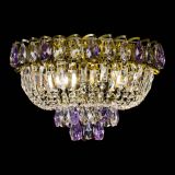 Люстра Астра Бутон №3 фиолетовая под бронзу в Саратове